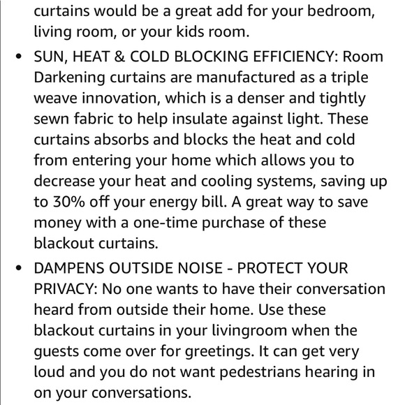 Black and Silver Curtains 84 L x 38 W - Picture 4 of 4